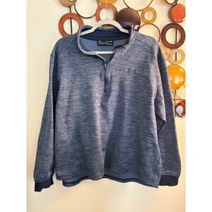 Women’s under Armour xl Heather Blue quarter zip